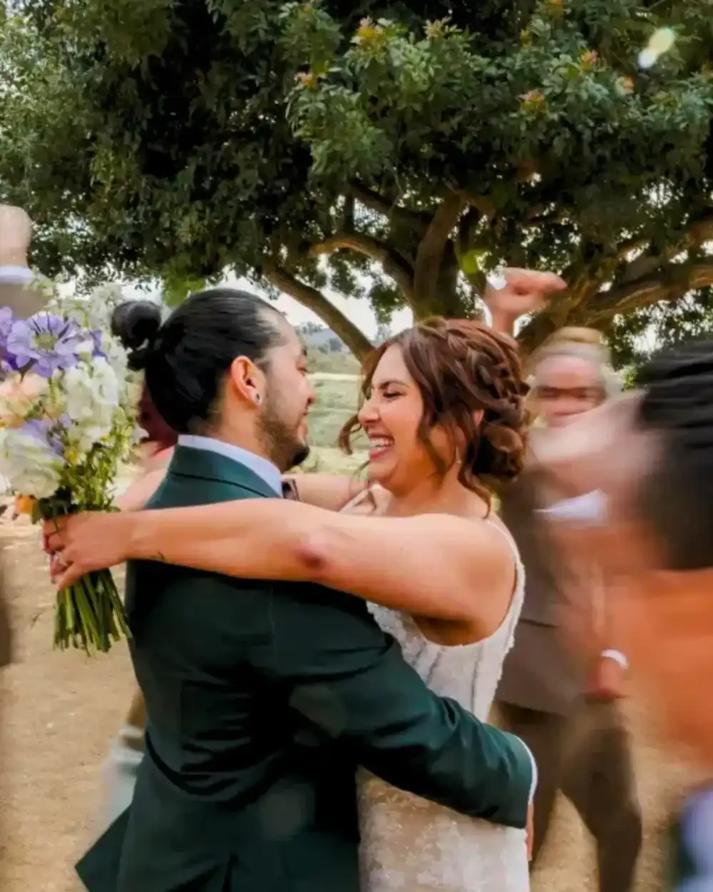 Catering bodas pareja feliz Barcelona